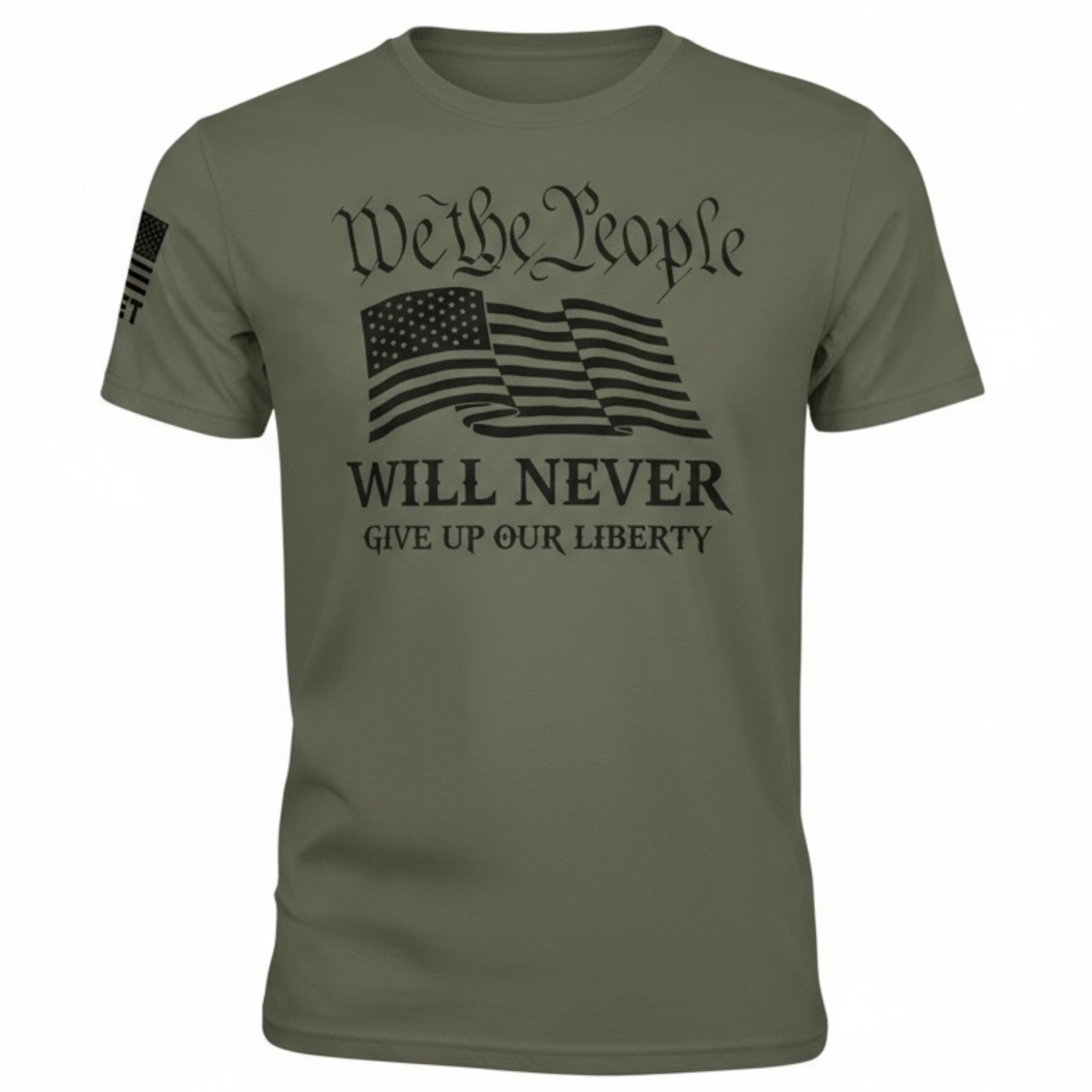 We The People Green With Black