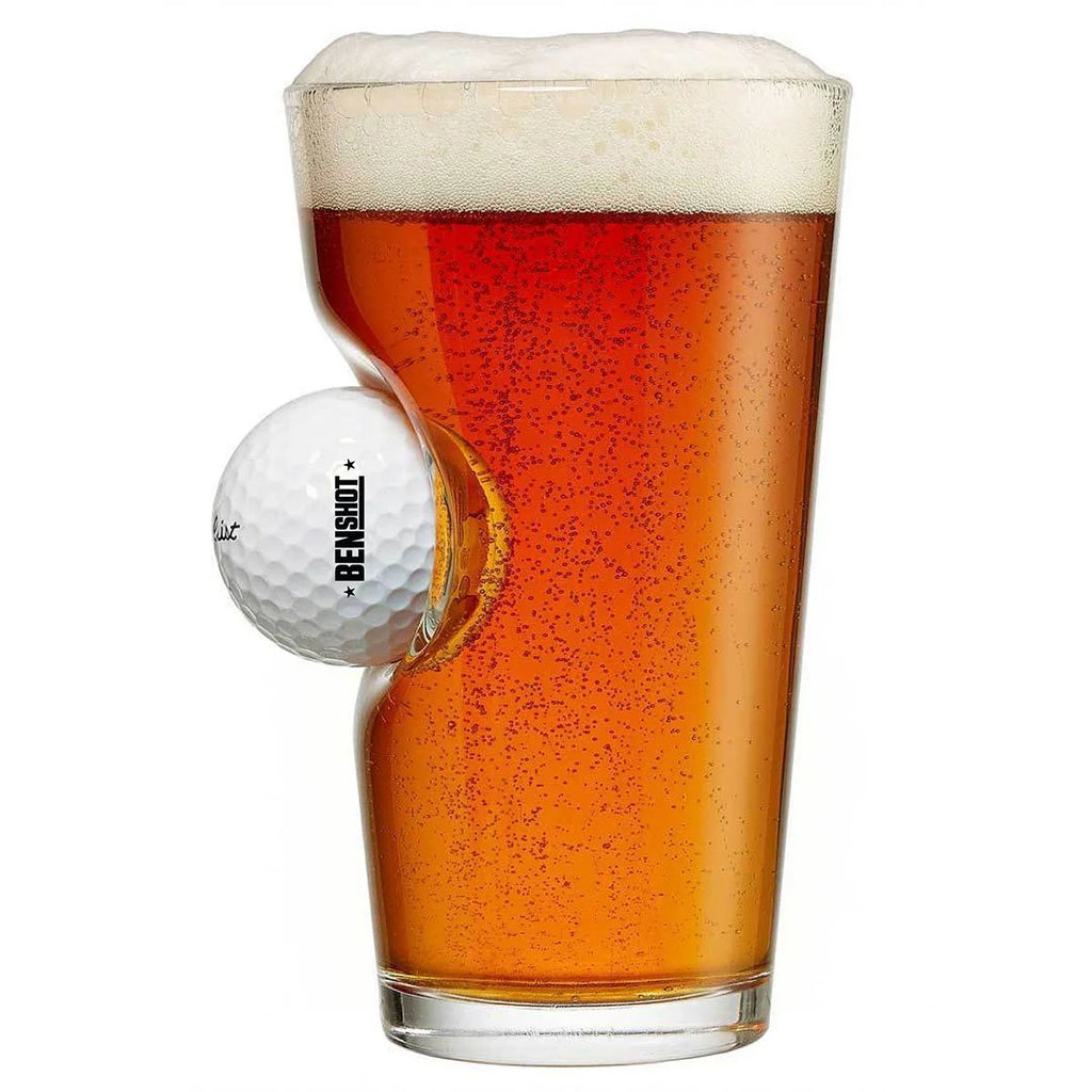 BenShot Golf Ball 16oz Glass