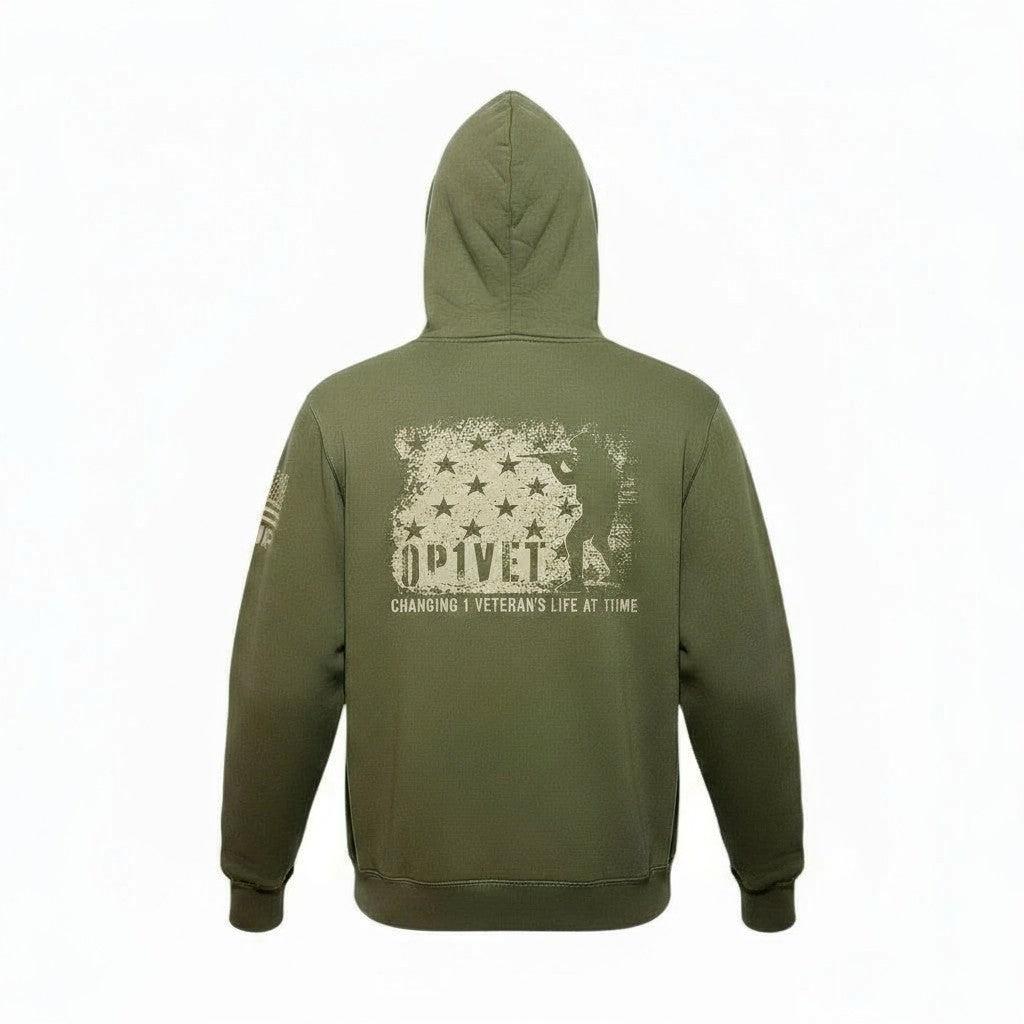 Green OP1VET Hoodie