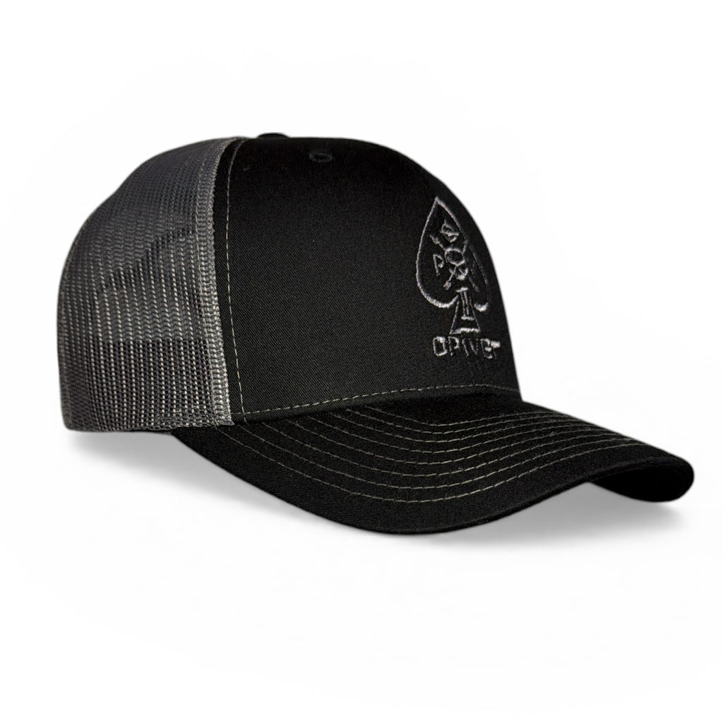 Gray Mesh Hat